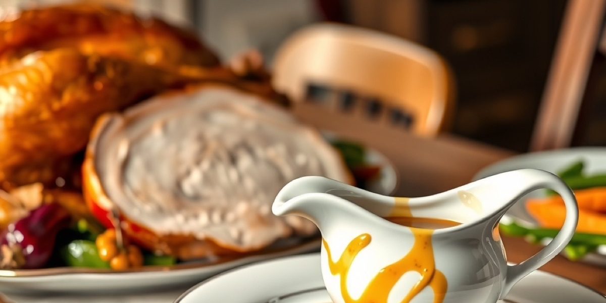 تصویر تولیدشده با هوش مصنوعی: فراخوان سس گوشت بوقلمون «Kevin's Natural Foods» در چهار استان غربی به دلیل خردل اعلام‌نشده